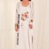 AK-OK By Anamika Khanna White Printed Jacket & Slip Dress -Divine Couture 04052023ak03 1