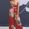 YAM Red Poppies Jumpsuit -Divine Couture 0702ym03 1