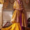 Itrh Yellow Embroidered Sharara Set -Divine Couture 0909it01 1