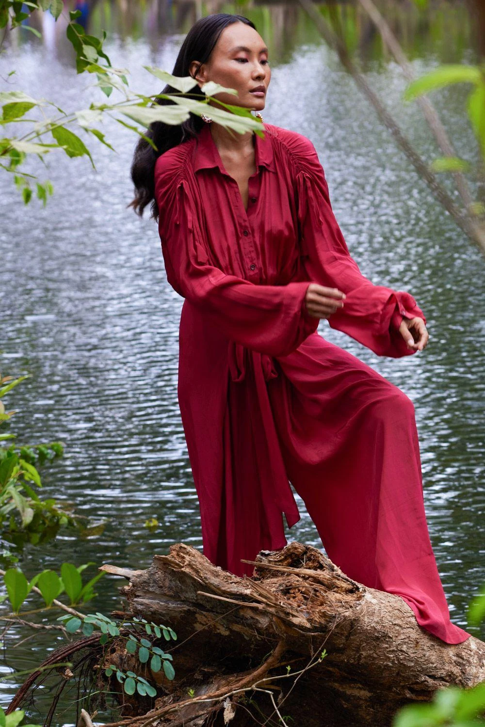 Twinkle Hanspal Sarah Overlap Jumpsuit 4 Twinkle Hanspal Sarah Overlap Jumpsuit - Image 2