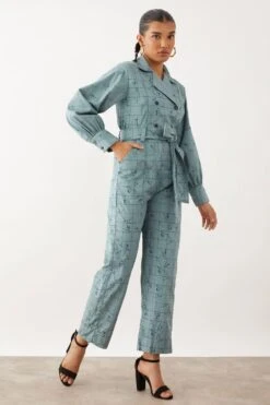 SNOB Yuki Collared Jumpsuit -Divine Couture 10823sb17 3