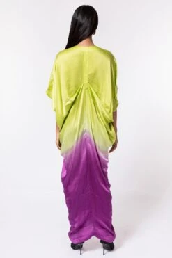 Inca Lime & Purple Ombre Kaftan -Divine Couture 114inca7 4