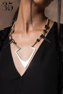 431-88 By Shweta Kapur Black Cape Sleeve Long Dress -Divine Couture 115ske17 4