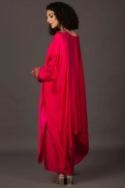 Prahnaaya Pink Hand Embellished Kaftan Set 11 Prahnaaya Pink Hand Embellished Kaftan Set -Divine Couture 118prac6 5