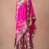 Anamika Khanna Vibrant Pink Floral & Sequin Adorned Sharara Set 2 Anamika Khanna Vibrant Pink Floral & Sequin Adorned Sharara Set -Divine Couture 12124ak25 1