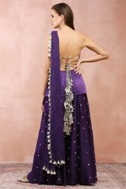 Payal Singhal Purple Embellished Sharara Set -Divine Couture 140723ps01 7