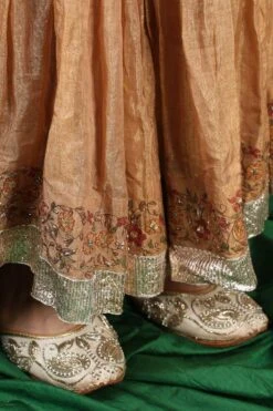 Rhua Antique Gold Aari Embroidered Sharara Set -Divine Couture 1411ra2 5