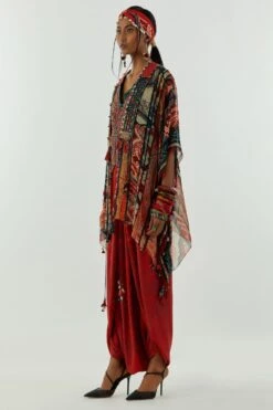 Aseem Kapoor Veni Dupatta Jacket Set -Divine Couture 1503ak22 3