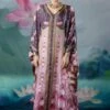 Rajdeep Ranawat Pink Verusha V-neck Kaftan -Divine Couture 1503rr03 1