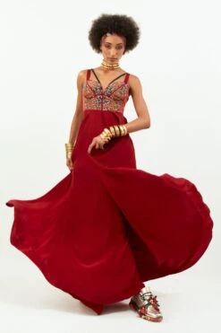 Aseem Kapoor Sindoor Ruhani Jumpsuit -Divine Couture 150723ak24 3