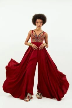 Aseem Kapoor Sindoor Ruhani Jumpsuit -Divine Couture 150723ak24 4