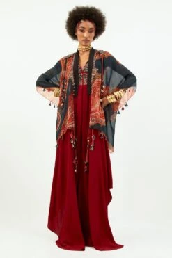 Aseem Kapoor Sindoor Ruhani Jumpsuit -Divine Couture 150723ak24 5