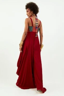 Aseem Kapoor Sindoor Ruhani Jumpsuit -Divine Couture 150723ak24 6