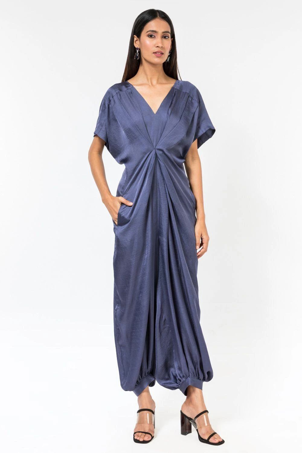 431-88 By Shweta Kapur Berry Blue Lounge Jumpsuit 3 431-88 By Shweta Kapur Berry Blue Lounge Jumpsuit