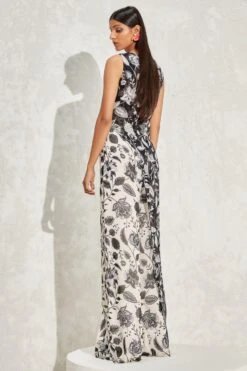 Namrata Joshipura Black & White Eden Overlap Jumpsuit 9 Namrata Joshipura Black & White Eden Overlap Jumpsuit -Divine Couture 1532023nj2 4