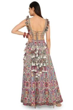 Payal Singhal Multi-coloured Heavy Embroidered Sharara Set 11 Payal Singhal Multi-coloured Heavy Embroidered Sharara Set -Divine Couture 154ps3 5