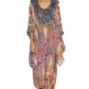 Payal Singhal Tribal Printed Asymmetric Kaftan Set -Divine Couture 154ps36 1
