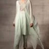 Ahilian Light Sage Kaftan Set -Divine Couture 157ahili4 1
