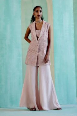 Mishru Laia Pink Blazer Set