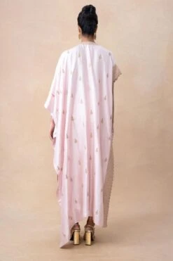 Anamika Khanna Pink & Gold Embellished Kaftan Set -Divine Couture 161023ak12 5