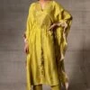 Ahilian Lime Green Kaftan Set 2 Ahilian Lime Green Kaftan Set -Divine Couture 1612an01 1