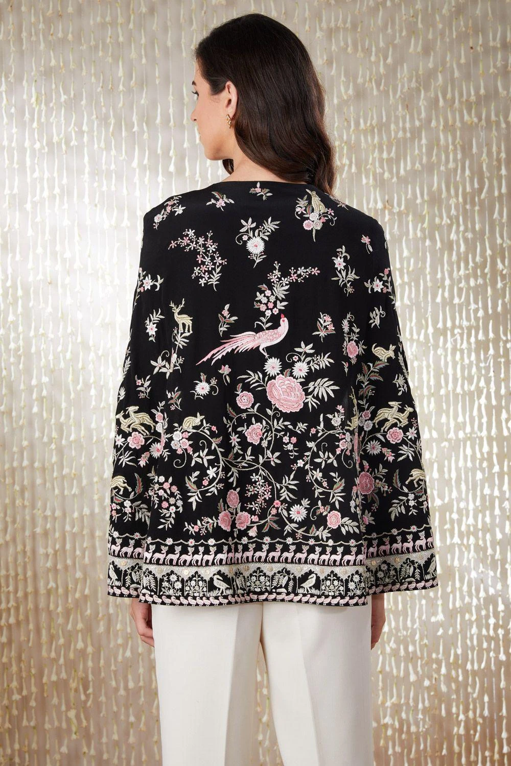 PATINE Black Shikargah Cape 8 PATINE Black Shikargah Cape - Image 6