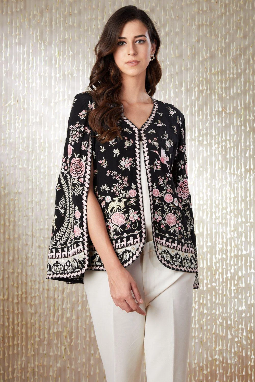 PATINE Black Shikargah Cape 9 PATINE Black Shikargah Cape - Image 7