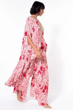 Arpita Mehta Red & White Printed Kurta Set -Divine Couture 168am9 2