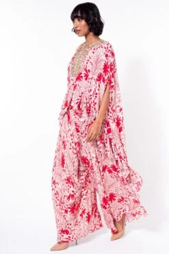 Arpita Mehta Red & White Printed Kurta Set -Divine Couture 168am9 3