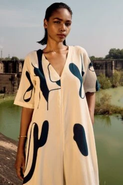 Khara Kapas Bluebird Jumpsuit -Divine Couture 201023kk6 3