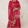 Gopi Vaid Red Embroidered Sharara Set -Divine Couture 2011gov31 1