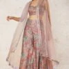 Gopi Vaid Blush Pink Embroidered Cape Set -Divine Couture 2011gov46 1