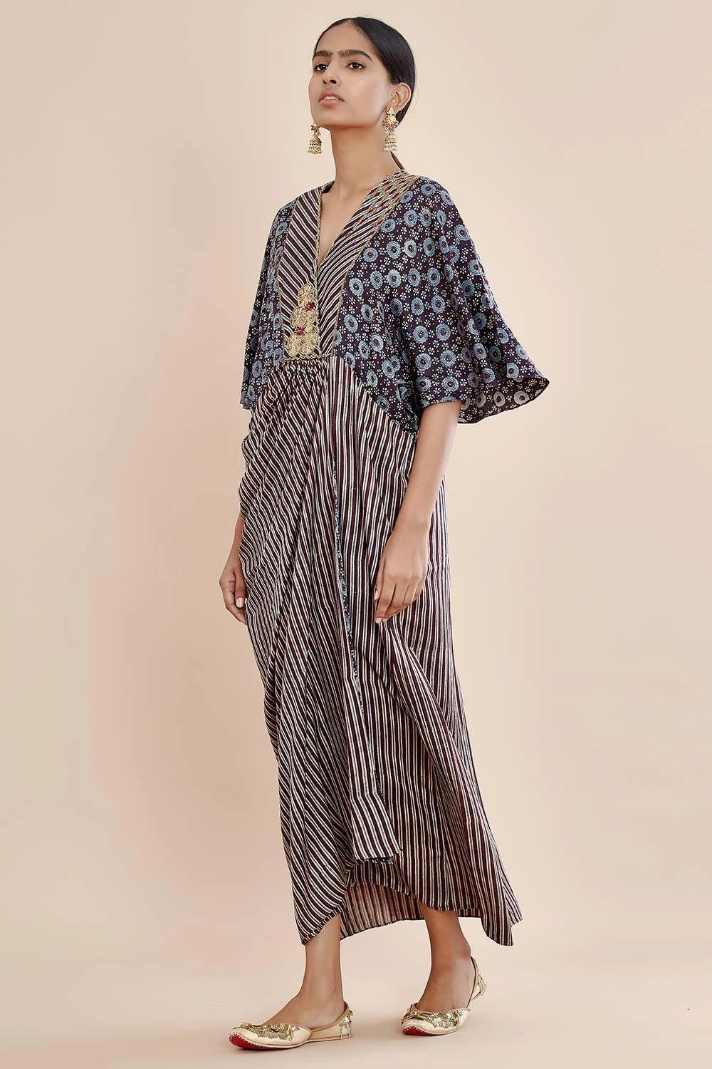 Sunira Designs Black Boond Kaftan 4 Sunira Designs Black Boond Kaftan - Image 2