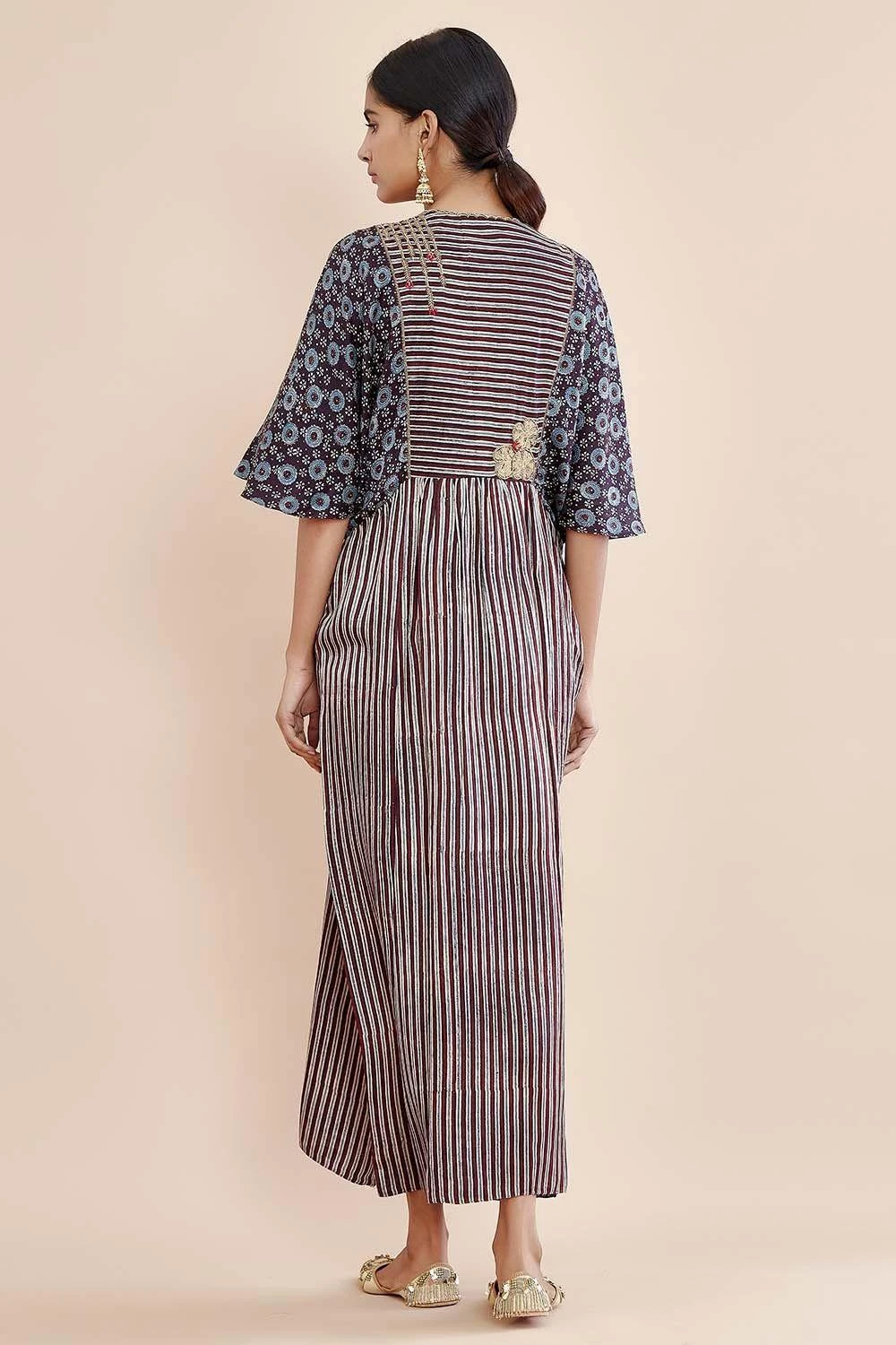 Sunira Designs Black Boond Kaftan 7 Sunira Designs Black Boond Kaftan - Image 5