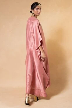 Jayanti Reddy Peach Zardosi Embroidered Kaftan -Divine Couture 2104jr05 5