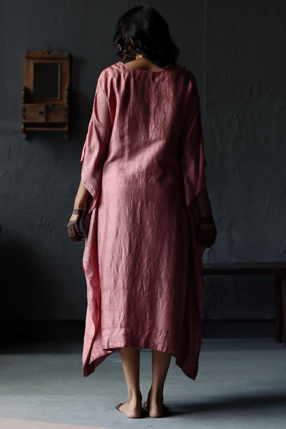 Shorshe Amethyst Pink Nushka Kaftan Set 7 Shorshe Amethyst Pink Nushka Kaftan Set - Image 5