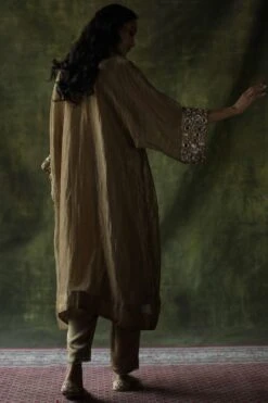 Begum Pret Beige Embellished Kaftan Set -Divine Couture 2511bp07 5