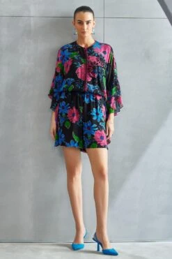 Namrata Joshipura Zinnia Frill Sleeve Romper