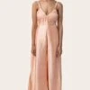 November Noon Juniper Salmon Jumpsuit -Divine Couture 25nn7 1