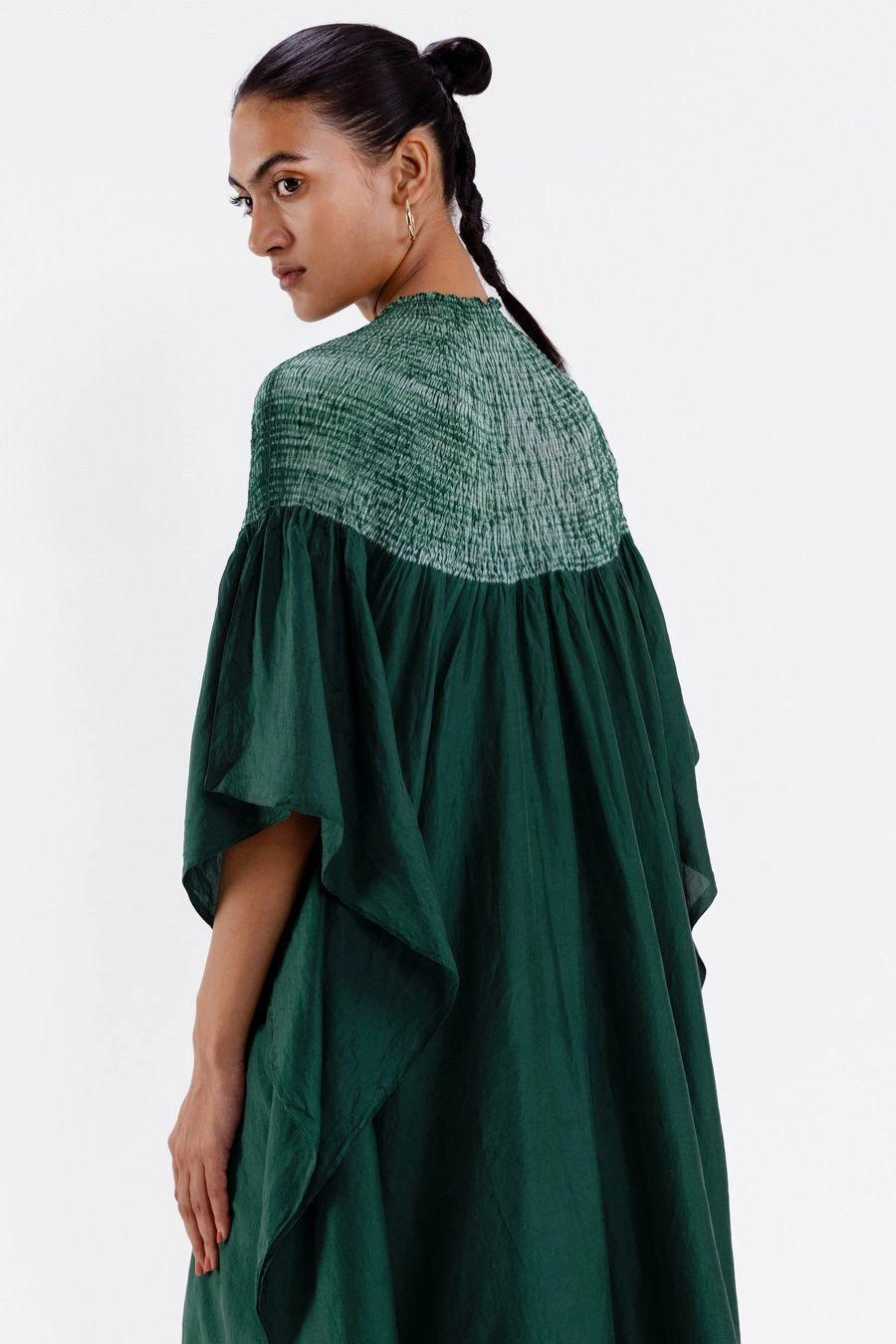 Medium Bottle Reen Shibori Kaftan 4 Medium Bottle Reen Shibori Kaftan - Image 2