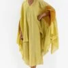 Medium Lime & Shibori Cape -Divine Couture 27423sm27 1