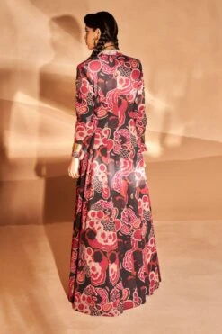 Bhumika Sharma Red Gulbahar Embroidered Kalidar Jacket Set -Divine Couture 2912bsg3 8