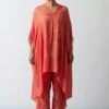 ONE NOT TWO Coral Floral Embellished Kaftan Set -Divine Couture 29623ont19 1