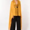 Amit Aggarwal Mustard Panelled Cape With Belt 2 Amit Aggarwal Mustard Panelled Cape With Belt -Divine Couture 305aa4 1