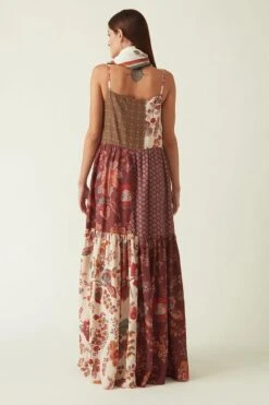 Payal Pratap Brown Liman Printed Dress -Divine Couture 311pj12 4