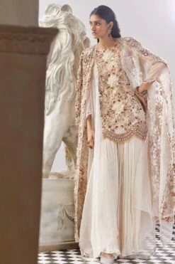 Ridhima Bhasin Juniper 3-D Floral Embellished Sharara Set