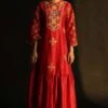 Chandrima Chanderi Embroidered Maxi Dress -Divine Couture 319631 1