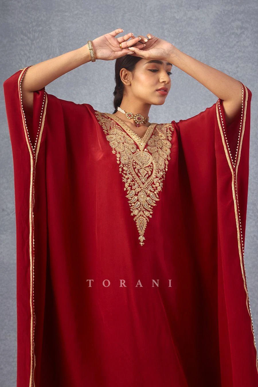 Torani Sindoori Ashni Kaftan Set 6 Torani Sindoori Ashni Kaftan Set - Image 4