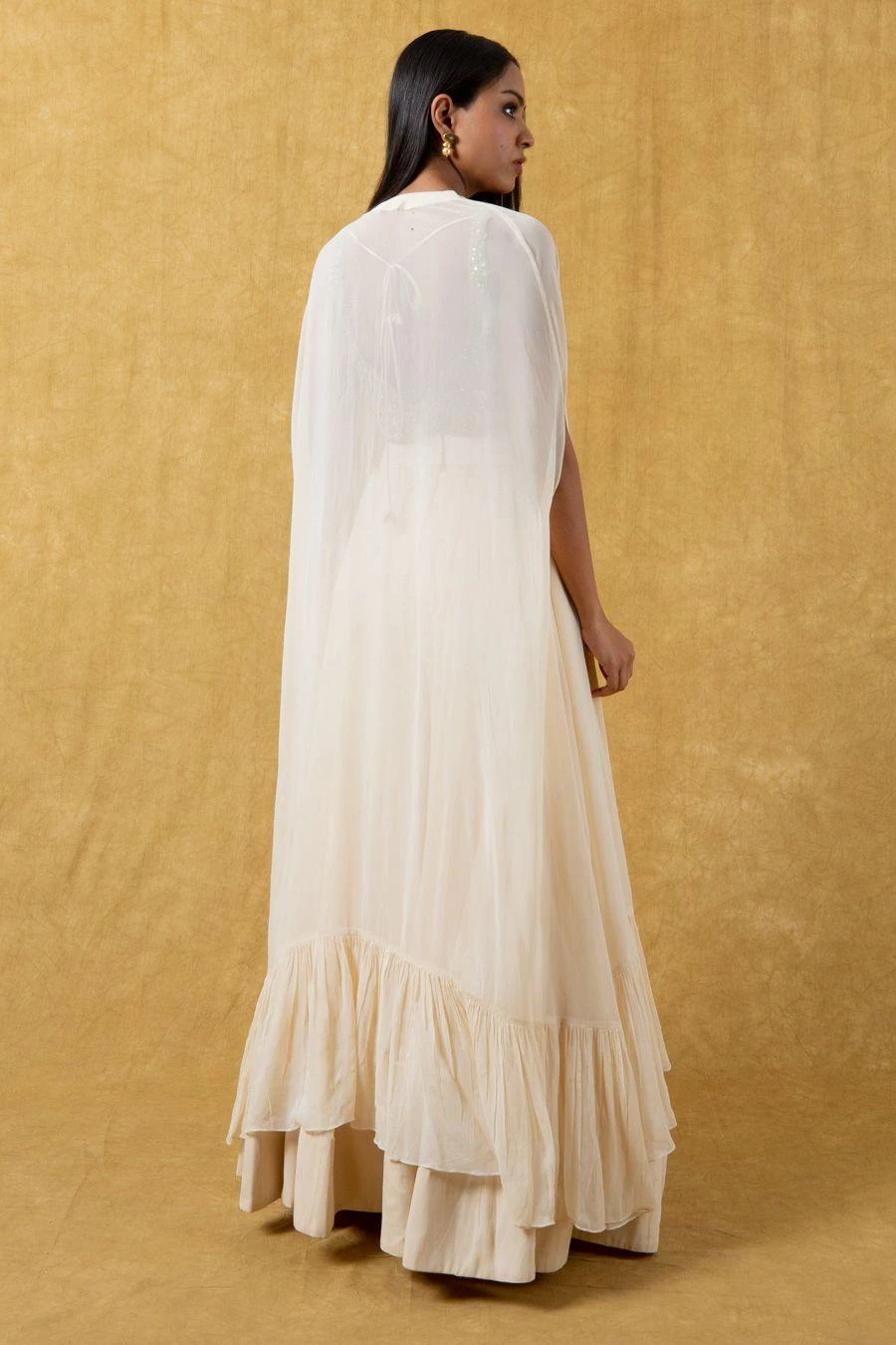 Arpita Mehta Ivory Printed & Embellished Sharara Set 7 Arpita Mehta Ivory Printed & Embellished Sharara Set - Image 5