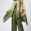 Sakshi Khetterpal Olive Green Cape Set -Divine Couture 408sakkhe5 1